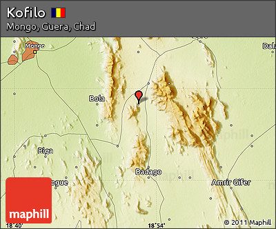 Physical Map of Kofilo