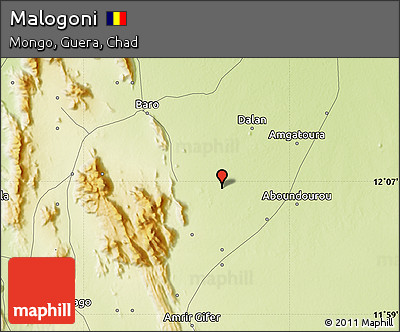 Physical Map of Malogoni