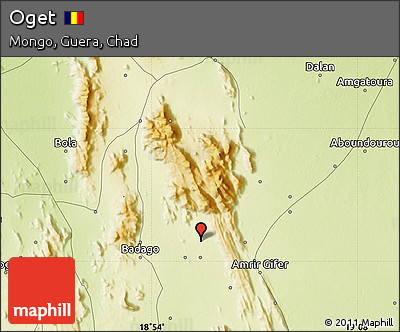Physical Map of Oget