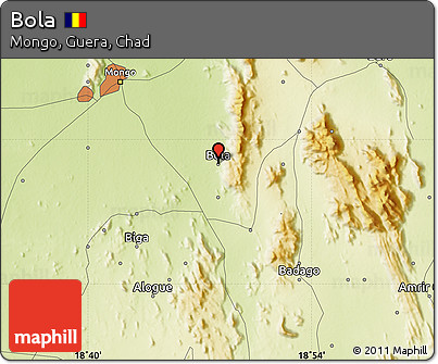 Physical Map of Bola