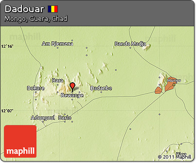 Physical Map of Dadouar