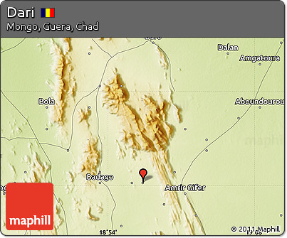 Physical Map of Dari