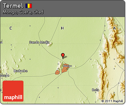 Physical Map of Termel