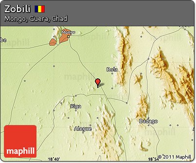 Physical Map of Zobili