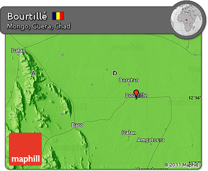 Political Map of Bourtillé