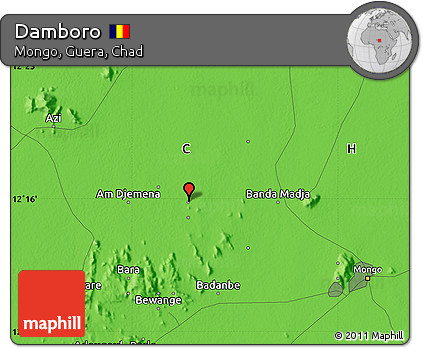 Political Map of Damboro