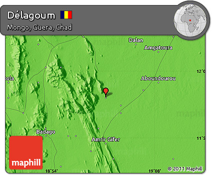 Political Map of Délagoum