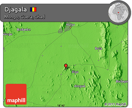 Political Map of Djagala