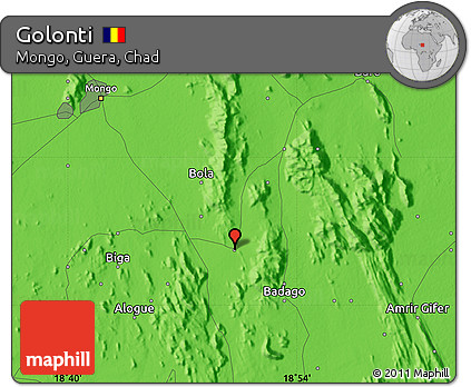 Political Map of Golonti