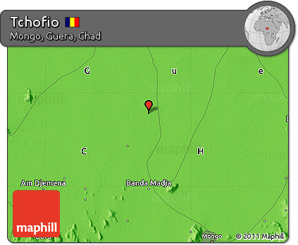 Political Map of Tchofio