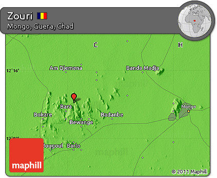 Political Map of Zouri
