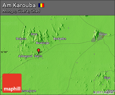 Political Map of Am Karouba