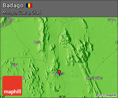 Political Map of Badago