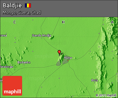 Political Map of Baldjie
