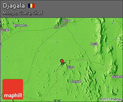 Political Map of Djagala