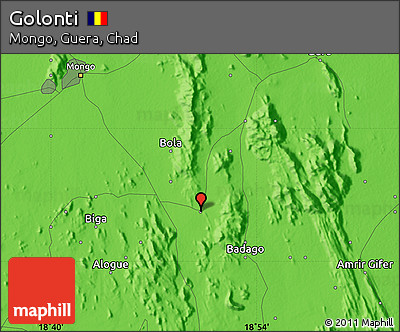 Political Map of Golonti