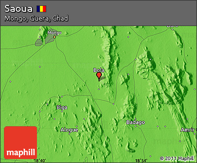 Political Map of Saoua