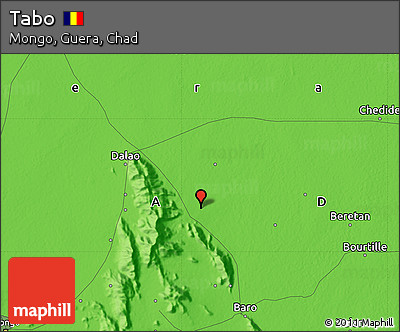 Political Map of Tabo