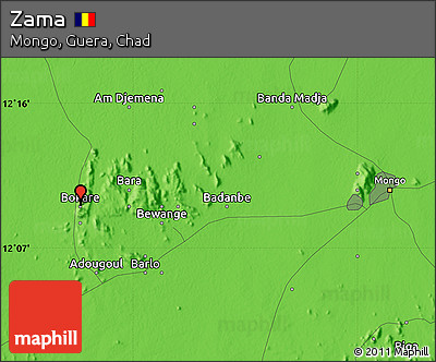 Political Map of Zama