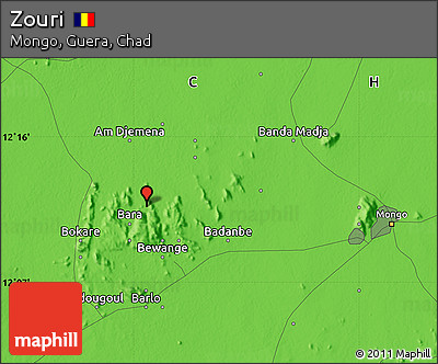 Political Map of Zouri