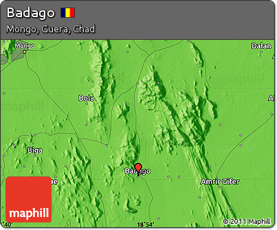 Political Map of Badago