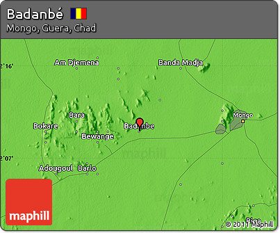Political Map of Badanbé