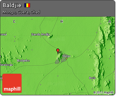 Political Map of Baldjie