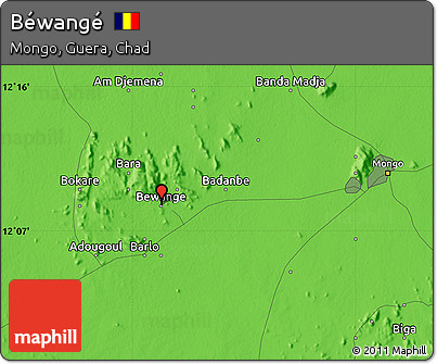 Political Map of Béwangé
