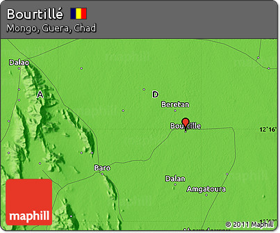 Political Map of Bourtillé