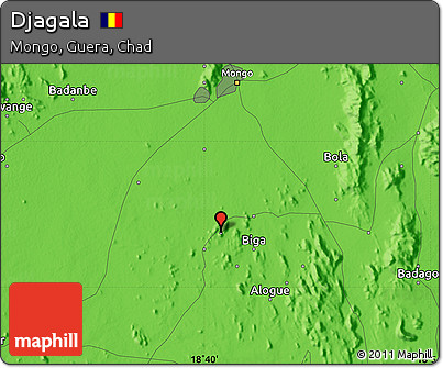 Political Map of Djagala