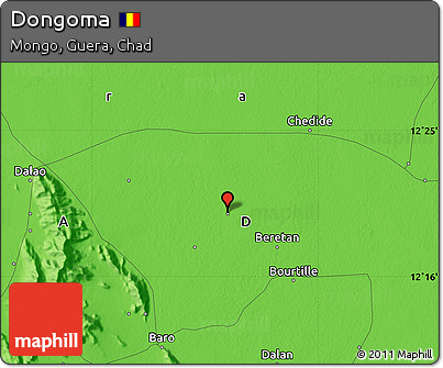 Political Map of Dongoma