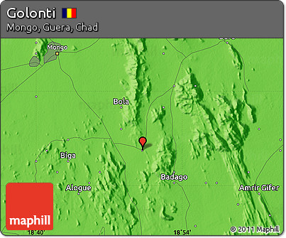 Political Map of Golonti