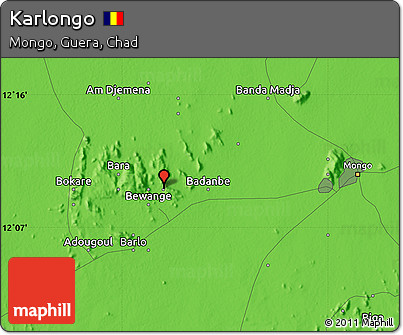 Political Map of Karlongo