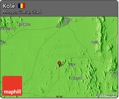 Political Map of Kolé