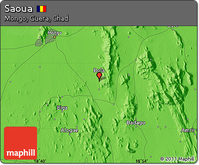 Political Map of Saoua