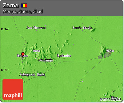 Political Map of Zama