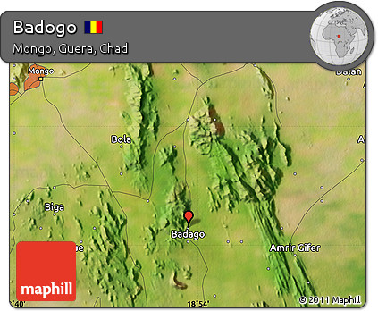 Satellite Map of Badogo