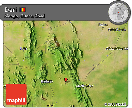 Satellite Map of Dari