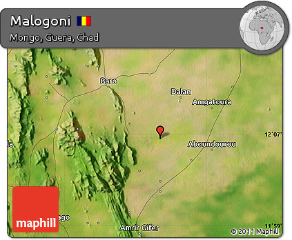 Satellite Map of Malogoni