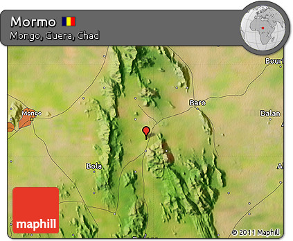 Satellite Map of Mormo