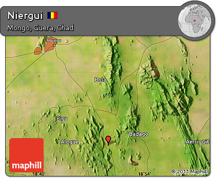 Satellite Map of Niergui