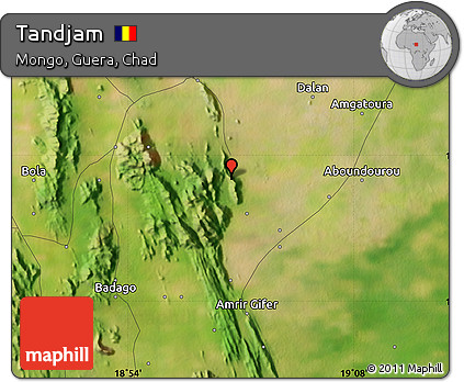 Satellite Map of Tandjam