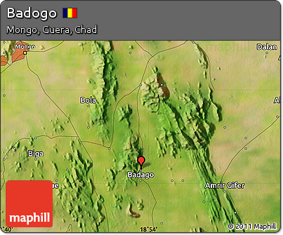 Satellite Map of Badogo