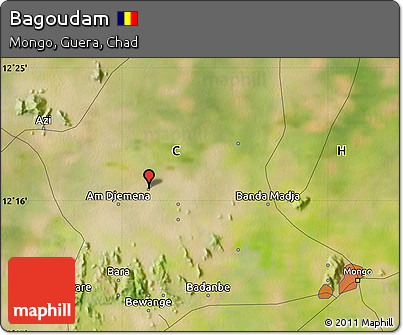 Satellite Map of Bagoudam