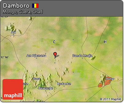 Satellite Map of Damboro