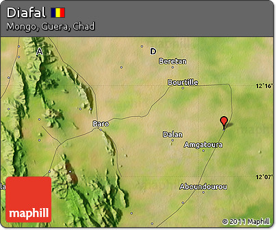Satellite Map of Diafal