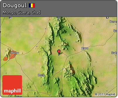 Satellite Map of Dougoul