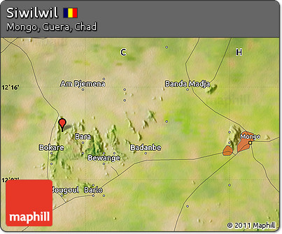 Satellite Map of Siwilwil