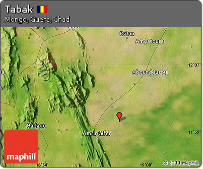 Satellite Map of Tabak