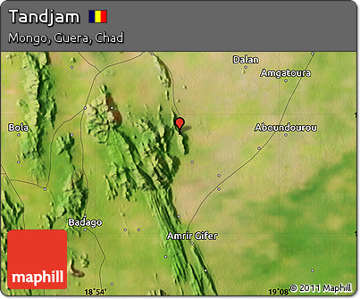 Satellite Map of Tandjam